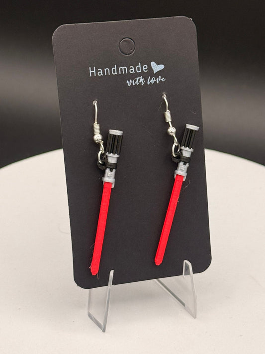 Earrings - Space Saber styled