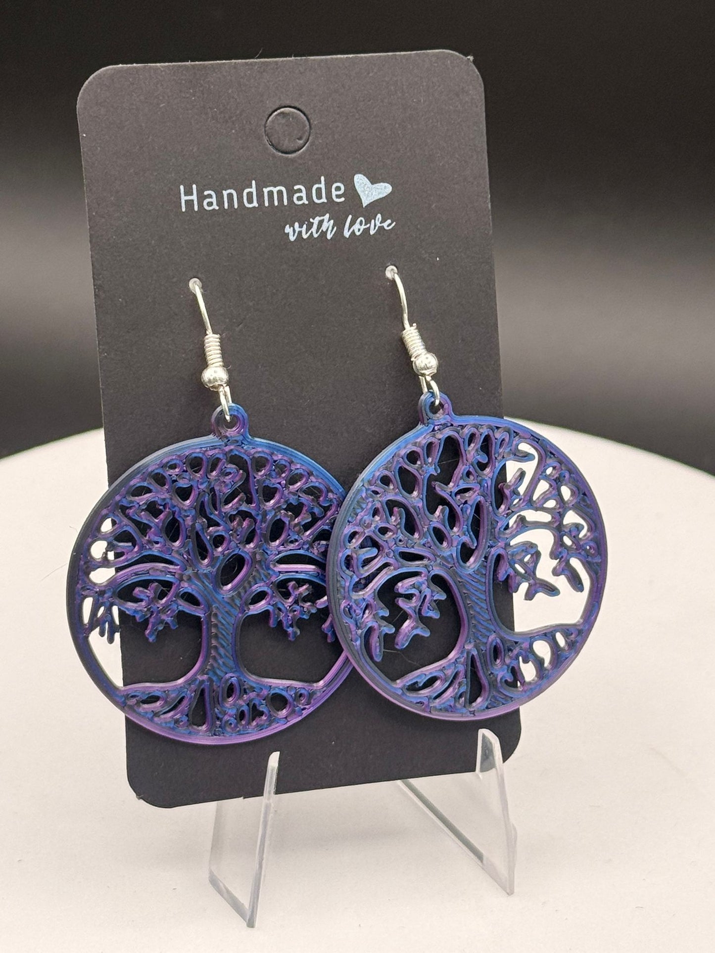 Earrings - Tree of life themed
