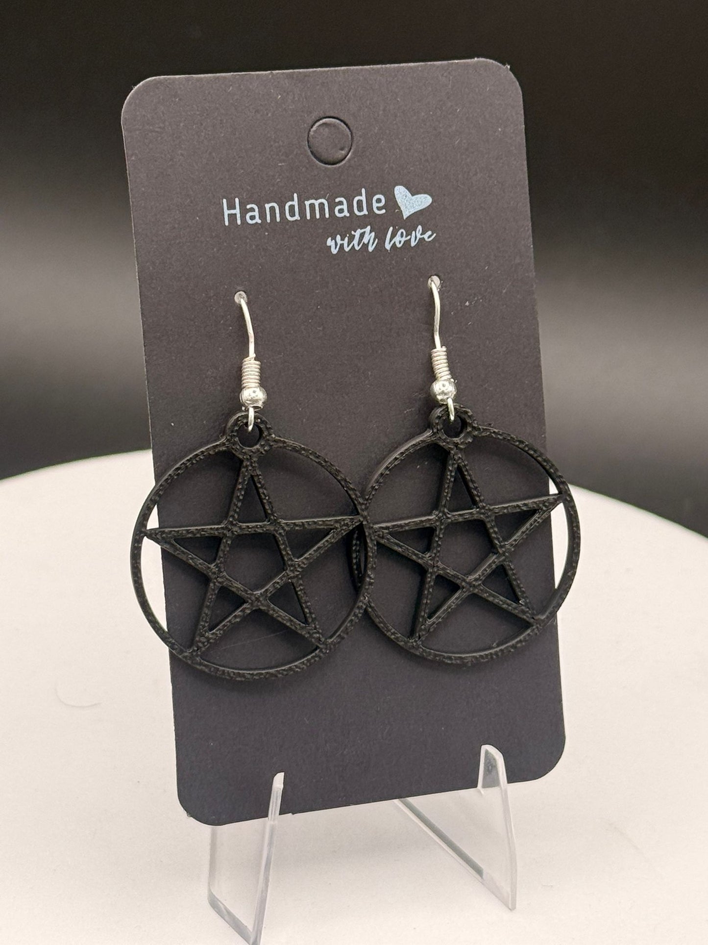 Earrings - Pentagram themed